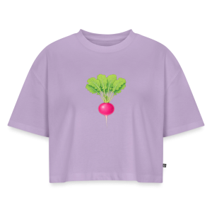 Crop top oversize femme en coton bio