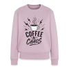 Sweat ras-du-cou femme – Coffee & Chaos