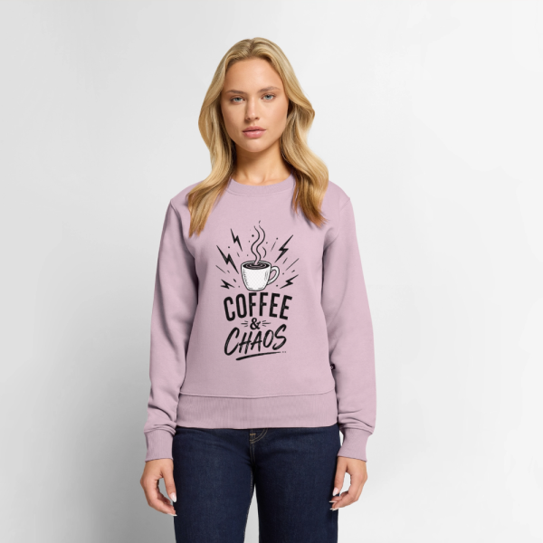 Sweat ras-du-cou femme – Coffee & Chaos