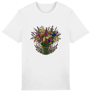T-shirt Unisexe épais - Bouquet Floral Élégant