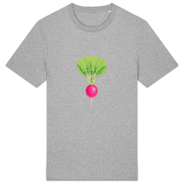face_2_2 T-shirt Unisexe épais - Radis Naïf & Stylisé