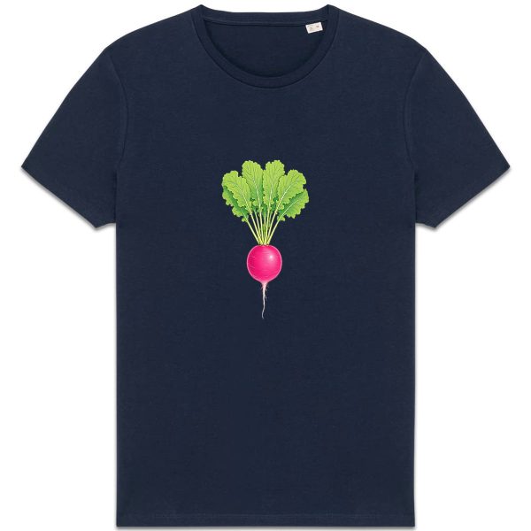 face_3_3 T-shirt Unisexe épais - Radis Naïf & Stylisé