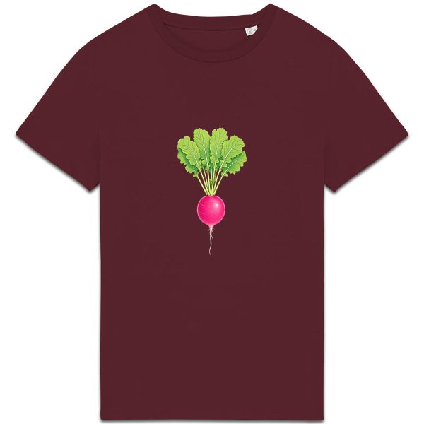 face_4_4 T-shirt Unisexe épais - Radis Naïf & Stylisé