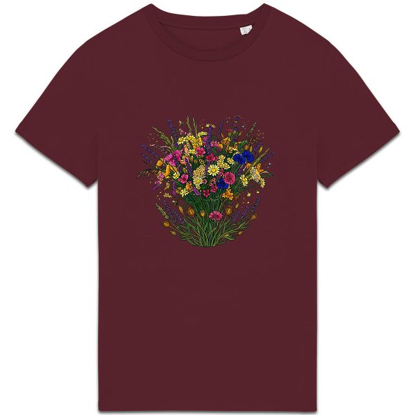 face_4_4 T-shirt Unisexe épais - Bouquet Floral Élégant