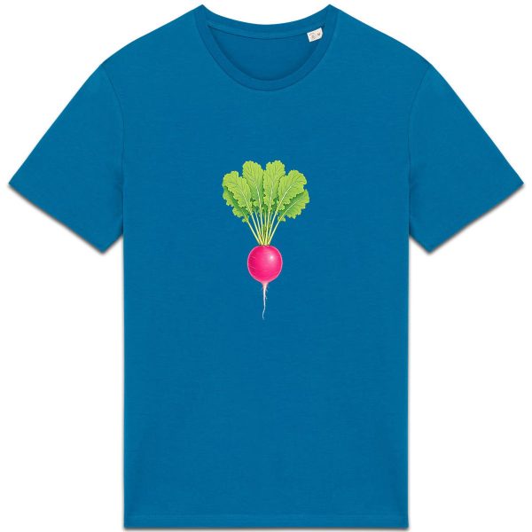 face_5_5 T-shirt Unisexe épais - Radis Naïf & Stylisé