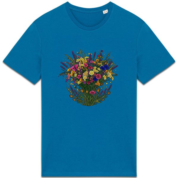 face_5_5 T-shirt Unisexe épais - Bouquet Floral Élégant