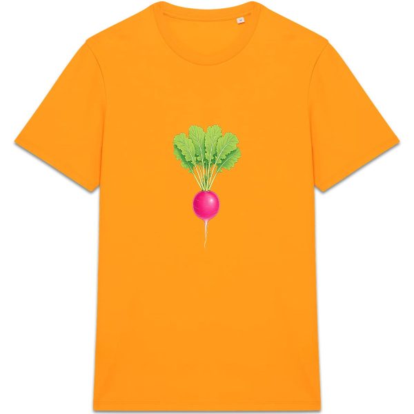 face_7_7 T-shirt Unisexe épais - Radis Naïf & Stylisé