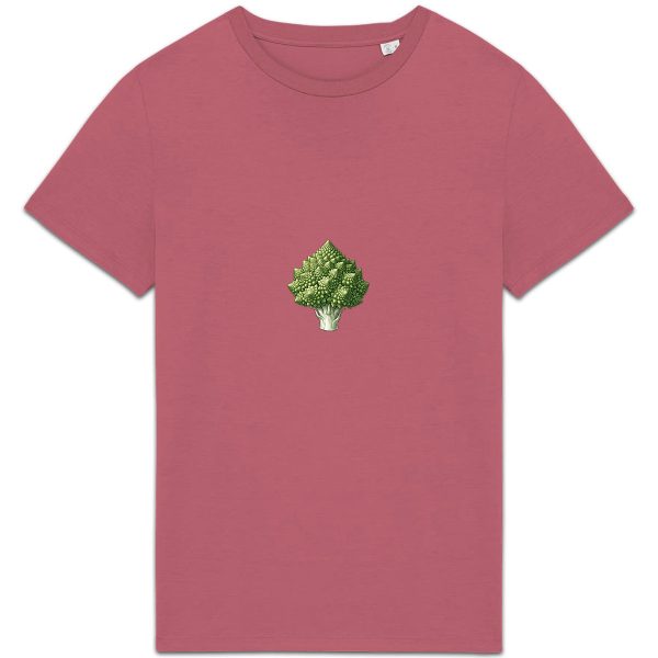 T-shirt Unisexe épais Motif Chou Romanesco Graphique