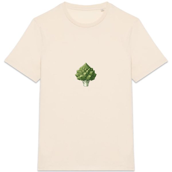 T-shirt Unisexe épais Motif Chou Romanesco Graphique