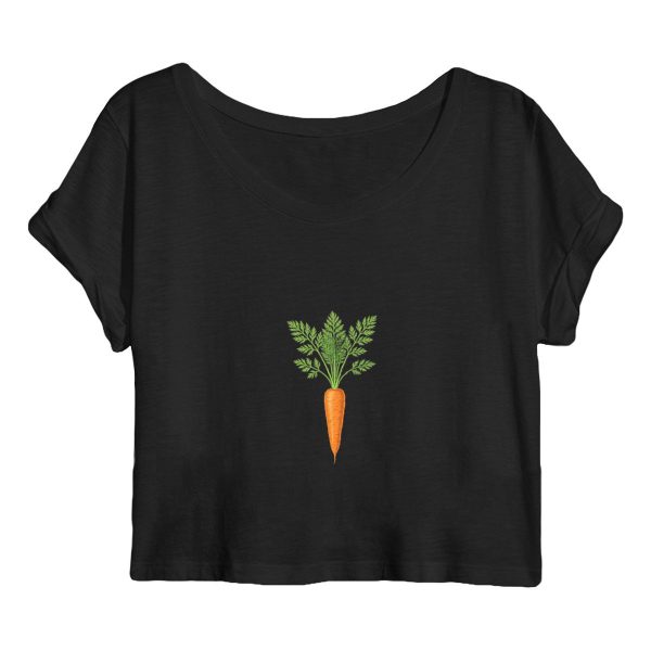 Crop top Femme Carotte à Croquer - Style & Confort
