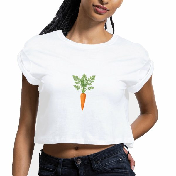 Crop top Femme Carotte à Croquer - Style & Confort